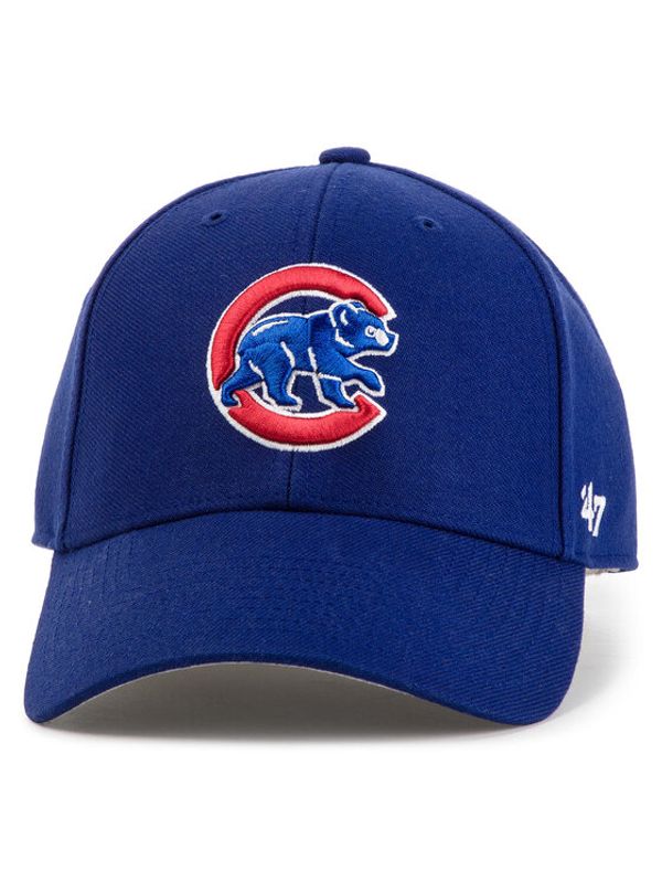 47 Brand 47 Brand Шапка с козирка Chicago Cubs B-MVP05WBV-DLA Тъмносин