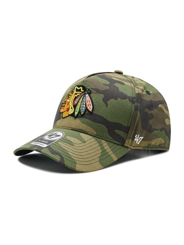 47 Brand 47 Brand Шапка с козирка GRVSP04CNP Зелен