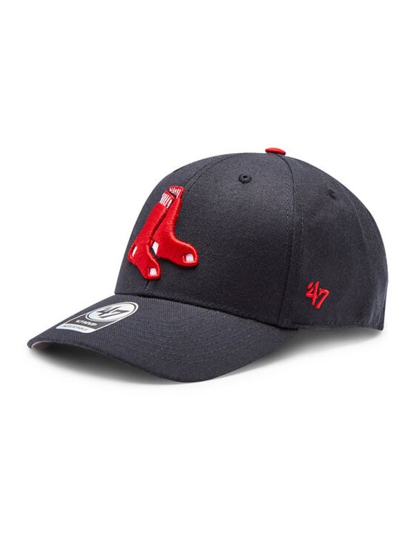 47 Brand 47 Brand Шапка с козирка MLB Boston Red Sox '47 MVP B-MVP02WBV-A1 Тъмносин
