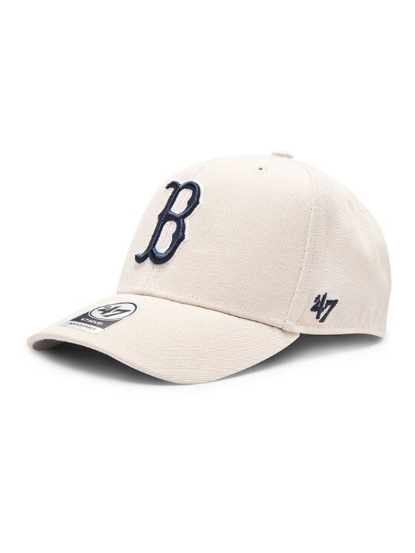 47 Brand 47 Brand Шапка с козирка MLB Boston Red Sox '47 MVP B-MVP02WBV-BN Екрю
