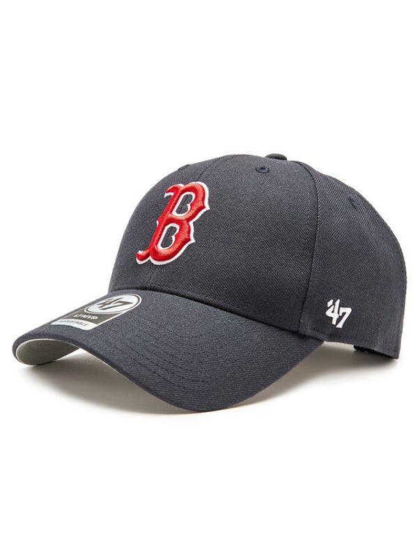 47 Brand 47 Brand Шапка с козирка MLB Boston Red Sox Sure Shot Snapback 47 MVP BCWS-SUMVP02WBP-NY03 Тъмносин