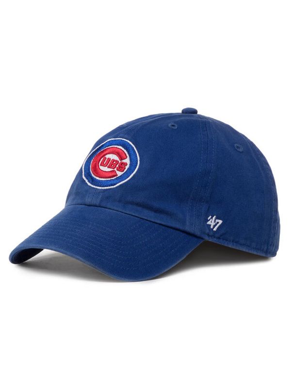47 Brand 47 Brand Шапка с козирка Mlb Chicago Cubs '47 Clean Up B-RGW05GWS-RYB Тъмносин