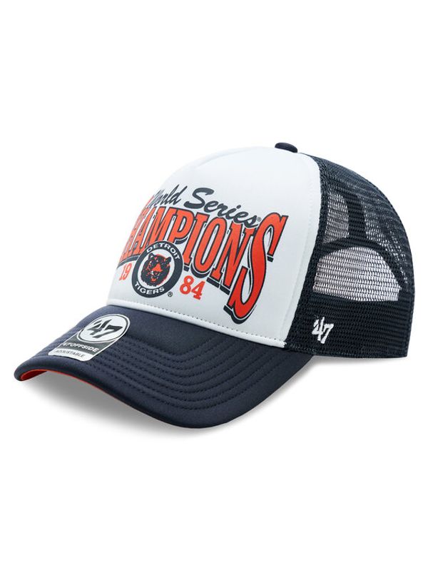 47 Brand 47 Brand Шапка с козирка MLB Detroit Tigers Foam Champ '47 Offside DT BCWS-FOAMC09KPP-NY84 Тъмносин