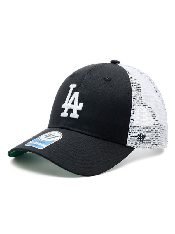 47 Brand 47 Brand Шапка с козирка MLB Los Angeles Dodgers Branson '47 MVP B-BRANS12CTP-BKC Черен