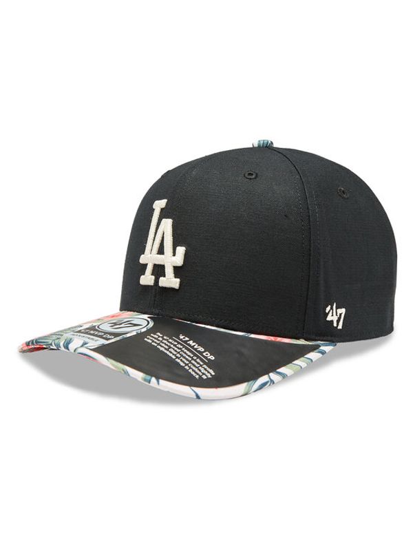 47 Brand 47 Brand Шапка с козирка MLB Los Angeles Dodgers Coastal Floral Snap '47 MVP DP B-CFLDP12GWP-BK Черен
