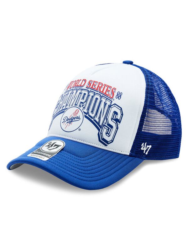 47 Brand 47 Brand Шапка с козирка MLB Los Angeles Dodgers Foam Champ '47 Offside DT BCWS-FOAMC12KPP-RY88 Син