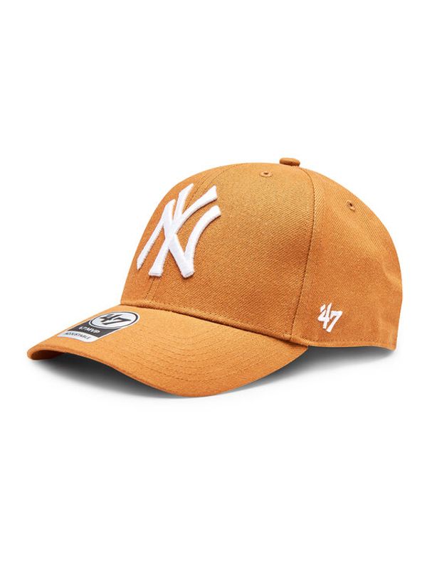 47 Brand 47 Brand Шапка с козирка MLB New York Yankees '47 MVP SNAPBACK B-MVPSP17WBP-BO Оранжев