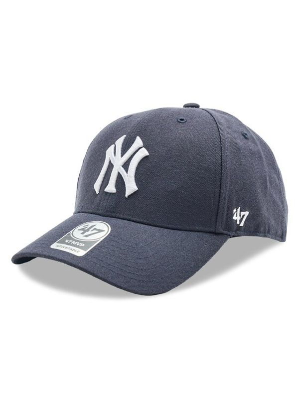 47 Brand 47 Brand Шапка с козирка MLB New York Yankees '47 MVP SNAPBACK B-MVPSP17WBP-NYC Тъмносин