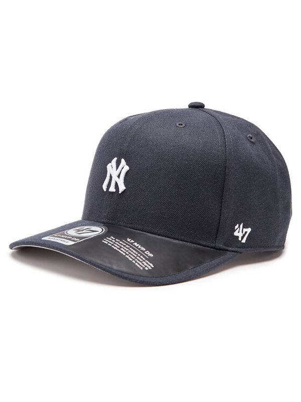 47 Brand 47 Brand Шапка с козирка MLB New York Yankees Base Runner '47 MVP DP B-BRMDP17WBP-NYA Тъмносин
