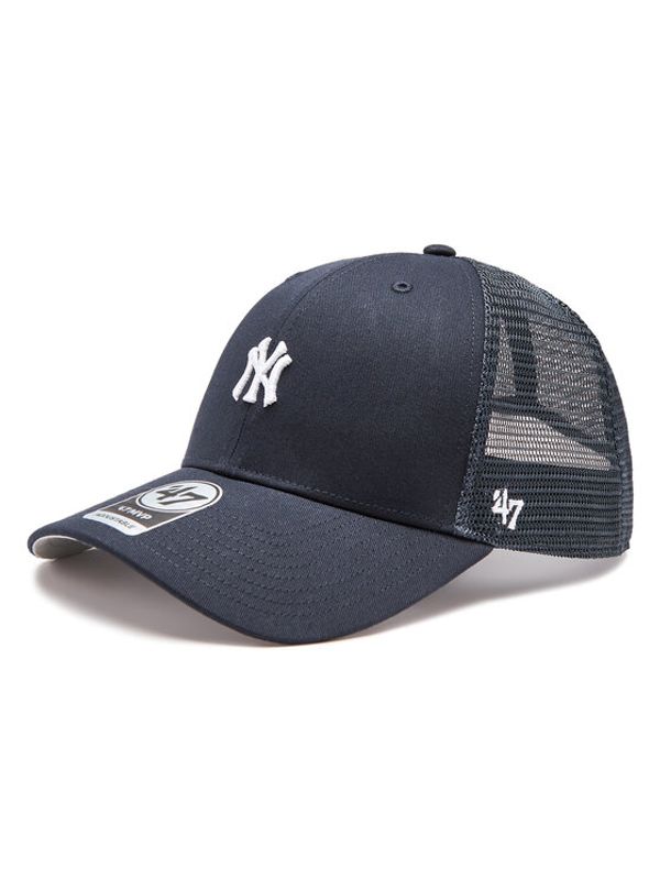 47 Brand 47 Brand Шапка с козирка MLB New York Yankees Base Runner Mesh '47 MVP B-BRNMS17CTP-NYA Тъмносин