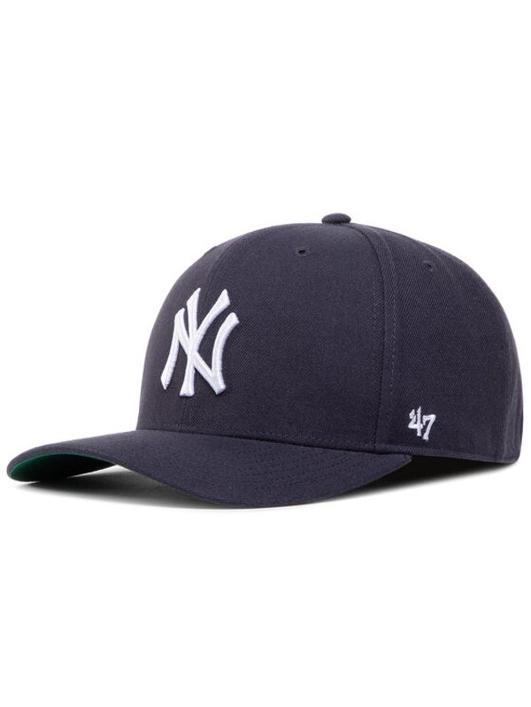 47 Brand 47 Brand Шапка с козирка Mlb New York Yankees Cold Zone '47 Mvp Dp B-CLZOE17WBP-NY Черен