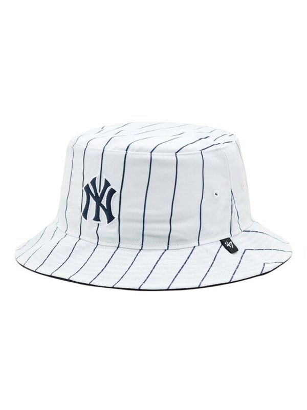 47 Brand 47 Brand Шапка с козирка MLB New York Yankees Pinstriped '47 BUCKET B-PINSD17PTF-NY Тъмносин