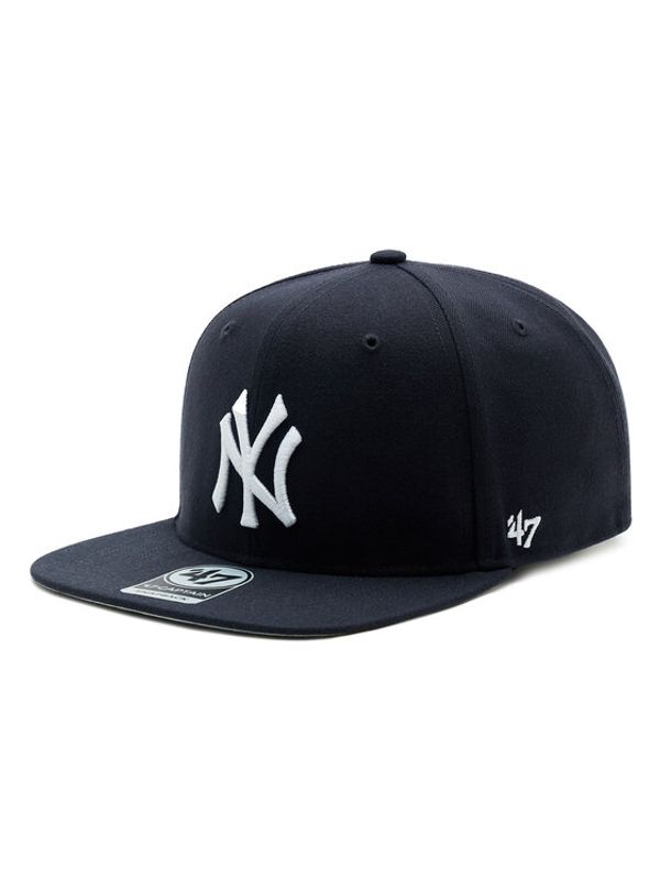 47 Brand 47 Brand Шапка с козирка MLB WS New York Yankees Sure Shot Under '47 CAPTAIN BCWS-SRSUC17WBP-NY96 Тъмносин