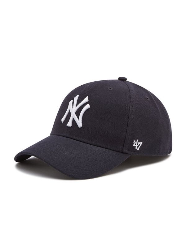 47 Brand 47 Brand Шапка с козирка New York Yankees B-MVPSP17WBP-NY Тъмносин
