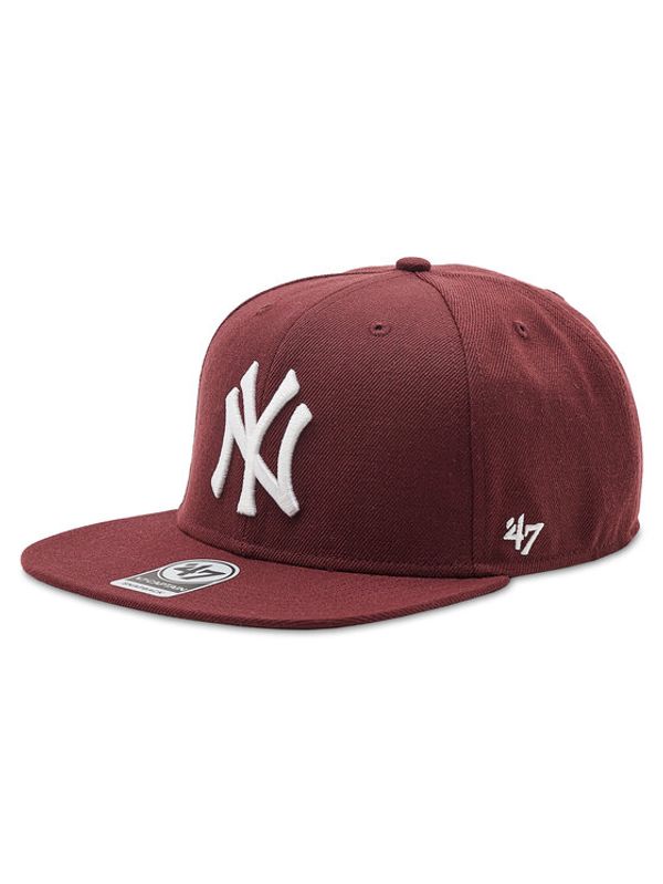 47 Brand 47 Brand Шапка с козирка New York Yankees B-NSHOT17WBP-KM Бордо
