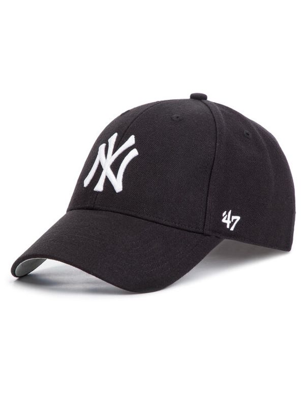 47 Brand 47 Brand Шапка с козирка New York Yankees Home MVP B-MVP17WBV-BK Черен
