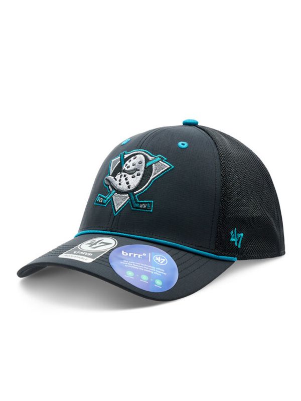 47 Brand 47 Brand Шапка с козирка NHL Anaheim Ducks brrr Mesh Pop '47 MVP H-BRPOP25BBP-BK Черен