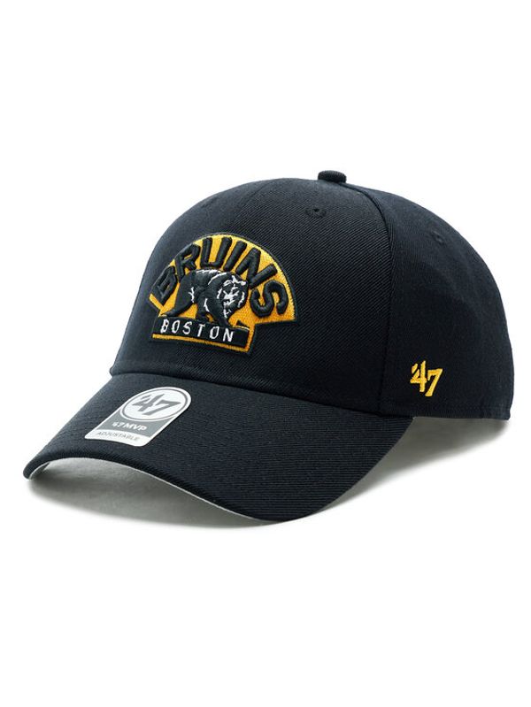 47 Brand 47 Brand Шапка с козирка NHL Boston Bruins '47 MVP H-MVP01WBV-BKE Черен