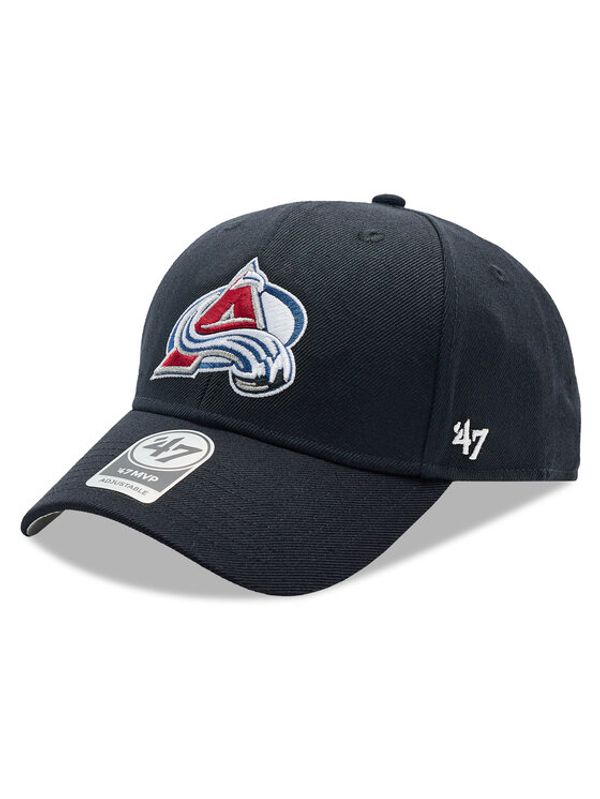 47 Brand 47 Brand Шапка с козирка NHL Colorado Avalanche '47 MVP H-MVP16WBV-BKA Черен