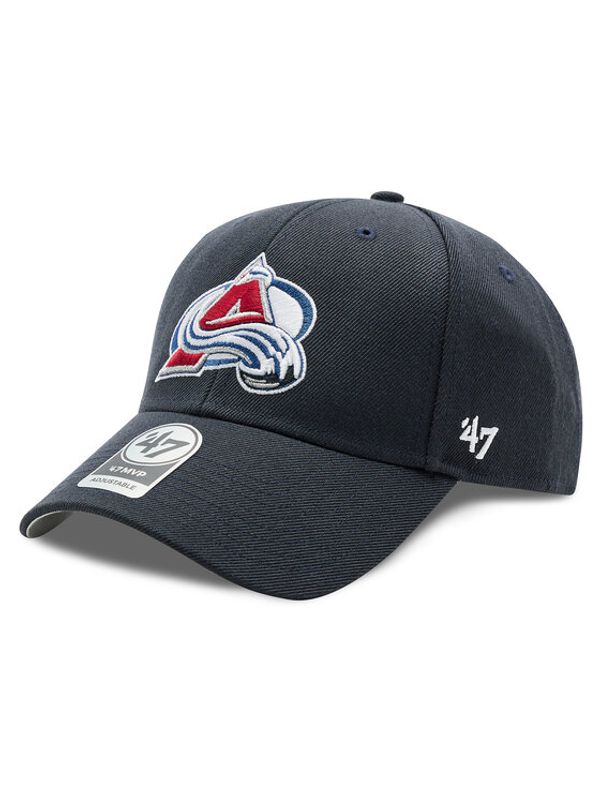 47 Brand 47 Brand Шапка с козирка NHL Colorado Avalanche '47 MVP H-MVP16WBV-NY Тъмносин