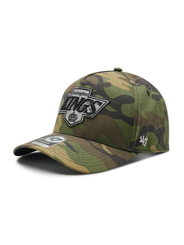 47 Brand 47 Brand Шапка с козирка Nhl Los Angeles Kings Grove Snapback '47 MVP HVIN-GRVSP08CNP-CMA88 Зелен