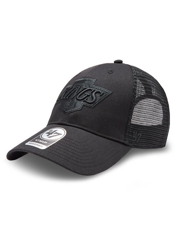 47 Brand 47 Brand Шапка с козирка NHL Los Angeles Kings Vntage Branson '47 MVP HVIN-BRANS08CTP-BKA88 Черен