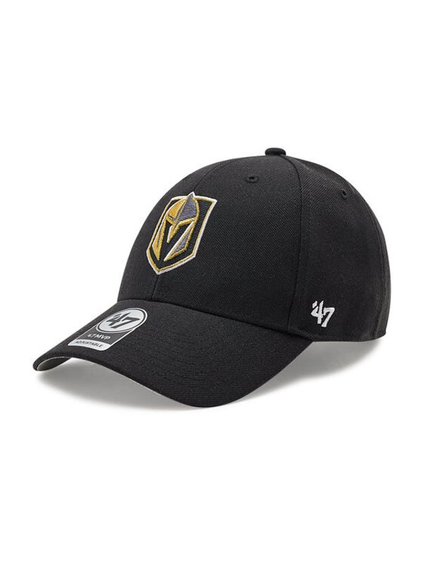 47 Brand 47 Brand Шапка с козирка Vegas Golden Knights Mvp H-MVP31WBV-BK Черен