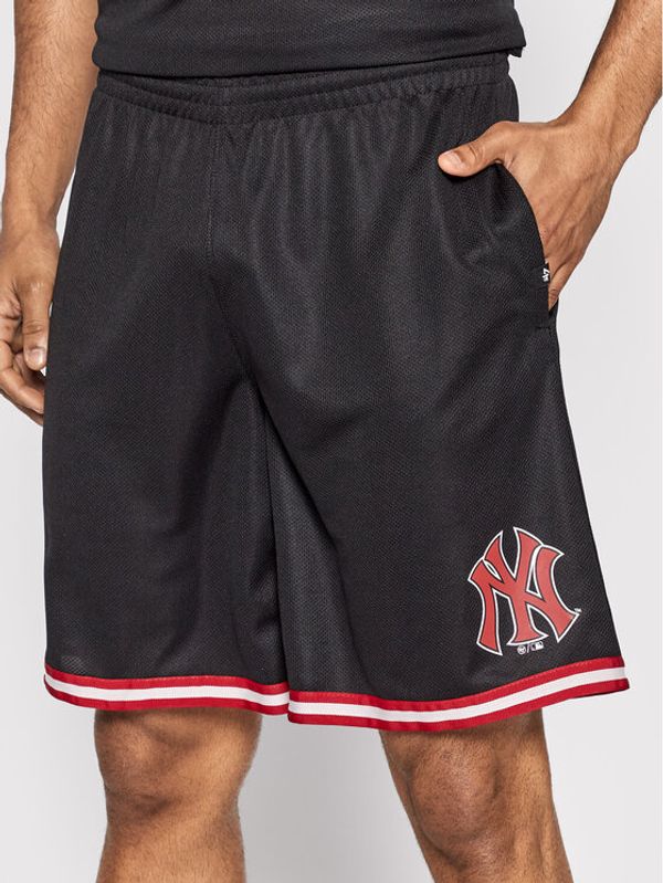 47 Brand 47 Brand Спортни шорти Back Court Grafton BB017PEMBGS553900JK Черен Regular Fit