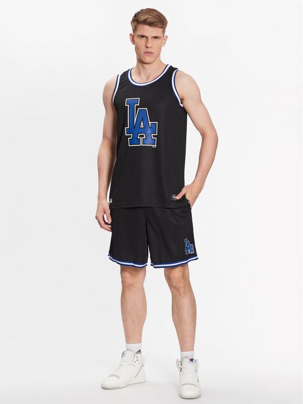 47 Brand 47 Brand Спортни шорти Los Angeles Dodgers Back Court 47 Grafton Shorts Черен Regular Fit