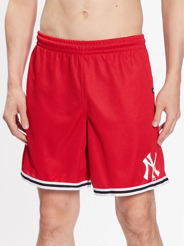 47 Brand 47 Brand Спортни шорти New York Yankees Back Court 47 Grafton Shorts Червен Regular Fit