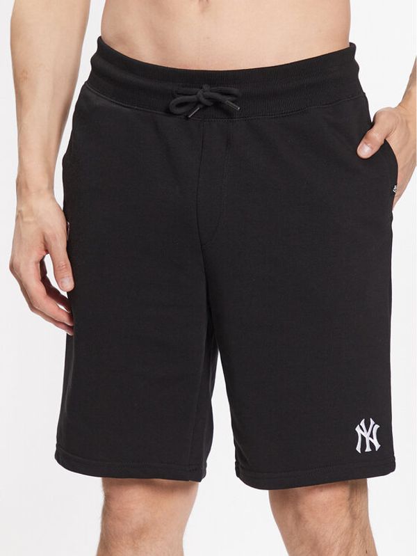 47 Brand 47 Brand Спортни шорти New York Yankees Base Runner Emb 47 Helix Shorts Черен Regular Fit