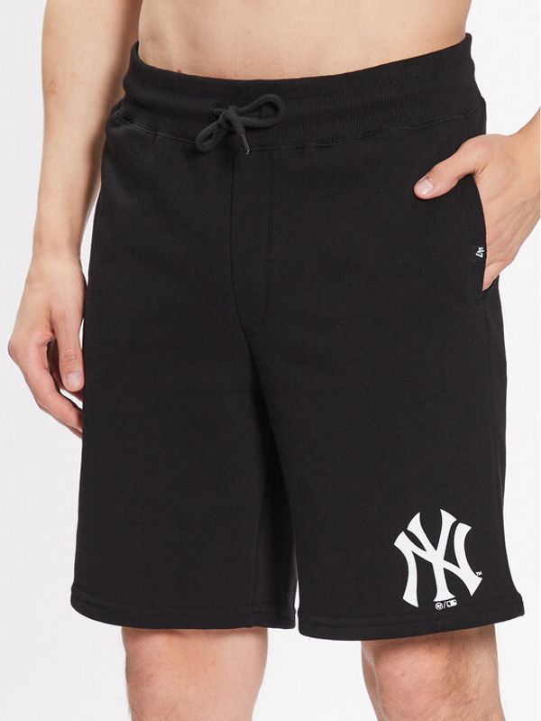47 Brand 47 Brand Спортни шорти New York Yankees Imprint 47 Helix Shorts Черен Regular Fit
