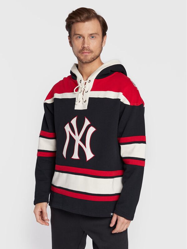 47 Brand 47 Brand Суитшърт BB017FMEQLH388760JK Черен Relaxed Fit