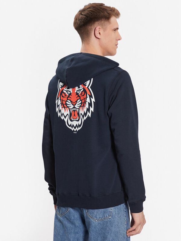 47 Brand 47 Brand Суитшърт Detroit Tigers Lc Backer 47 Helix Hood Тъмносин Regular Fit