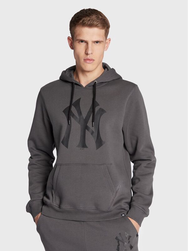 47 Brand 47 Brand Суитшърт Imprint Burnside BB017PEMIBR546550CC Сив Regular Fit