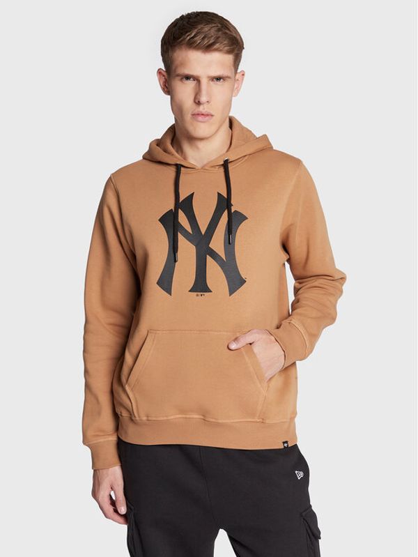 47 Brand 47 Brand Суитшърт Imprint Burnside BB017PEMIBR568342QL Кафяв Regular Fit