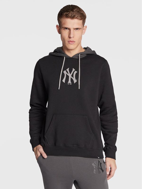 47 Brand 47 Brand Суитшърт Top Cut Burnside BB017PEMTCB565969JK Черен Regular Fit