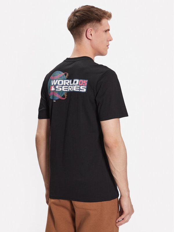 47 Brand 47 Brand Тишърт Chicago White Sox World Series Backer 47 Echo Tee Черен Regular Fit