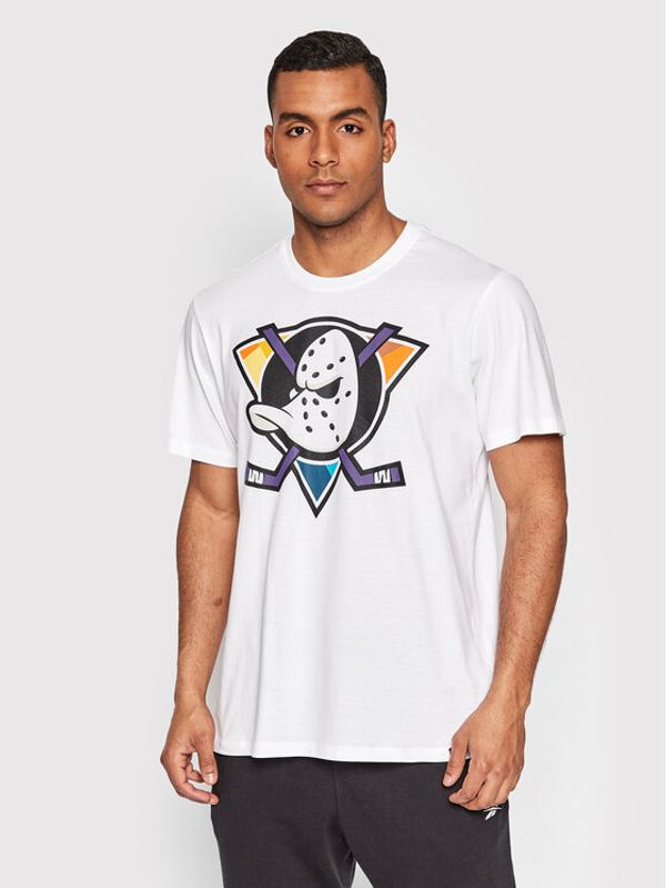 47 Brand 47 Brand Тишърт Echo HH025TEMECH554260WW Бял Regular Fit