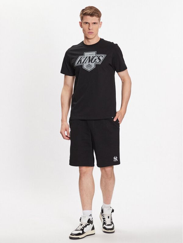 47 Brand 47 Brand Тишърт NHL Los Angeles Kings Imprint '47 Echo Tee HV008TEMIME548233JK Черен Regular Fit