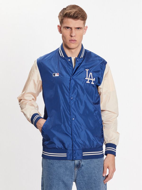47 Brand 47 Brand Яке бомбър Los Angeles Dodgers Core 47 Drift Track Jacket Син Regular Fit