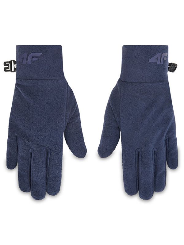 4F 4F Детски ръкавици JAW22-AGLOU011 Тъмносин