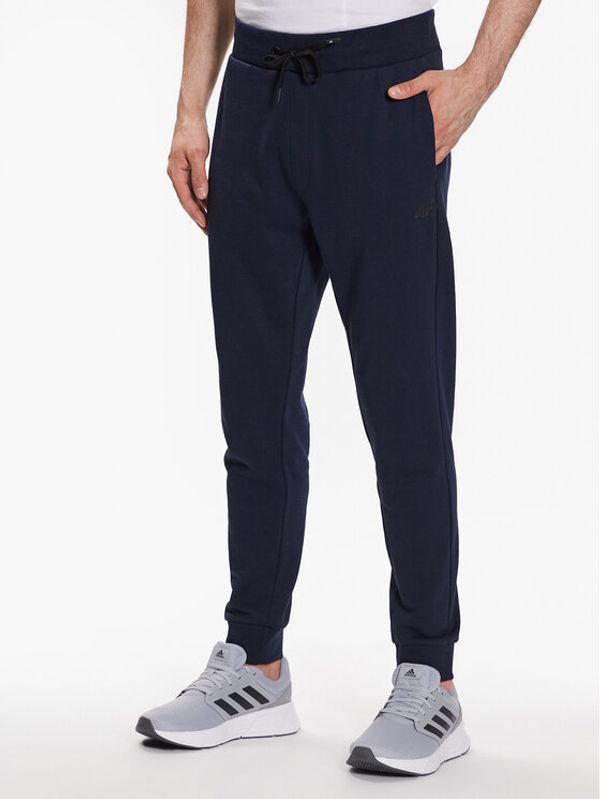 4F 4F Долнище анцуг 4FSS23TTROM223 Тъмносин Regular Fit