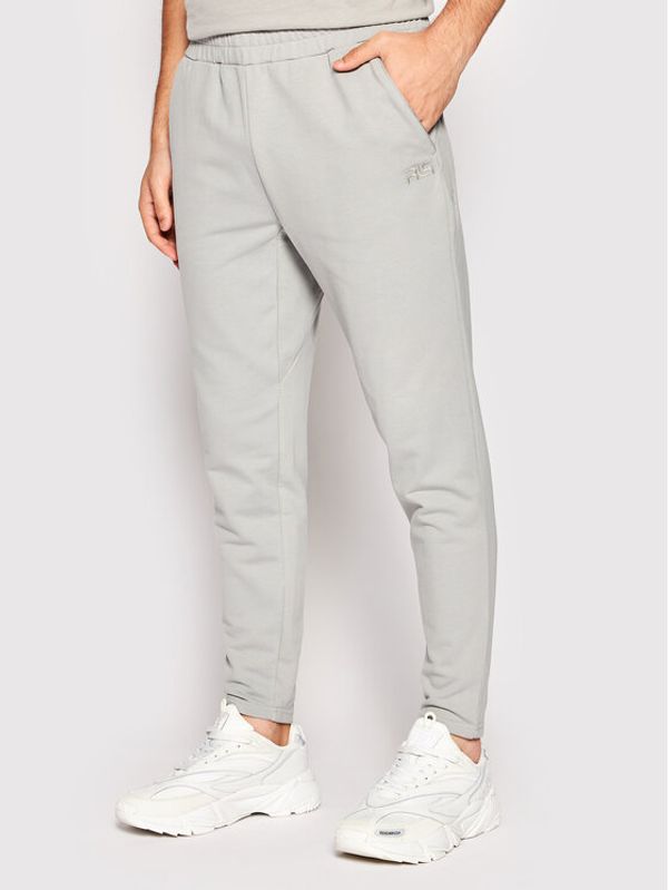 4F 4F Долнище анцуг R4L21-SPMD901 Сив Regular Fit