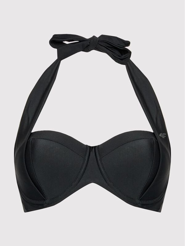 4F 4F Горнище на бански H4L22-KOS008G Черен