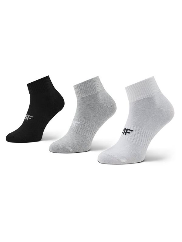 4F 4F Комплект 3 чифта дълги чорапи мъжки H4Z22-SOM302 Цветен