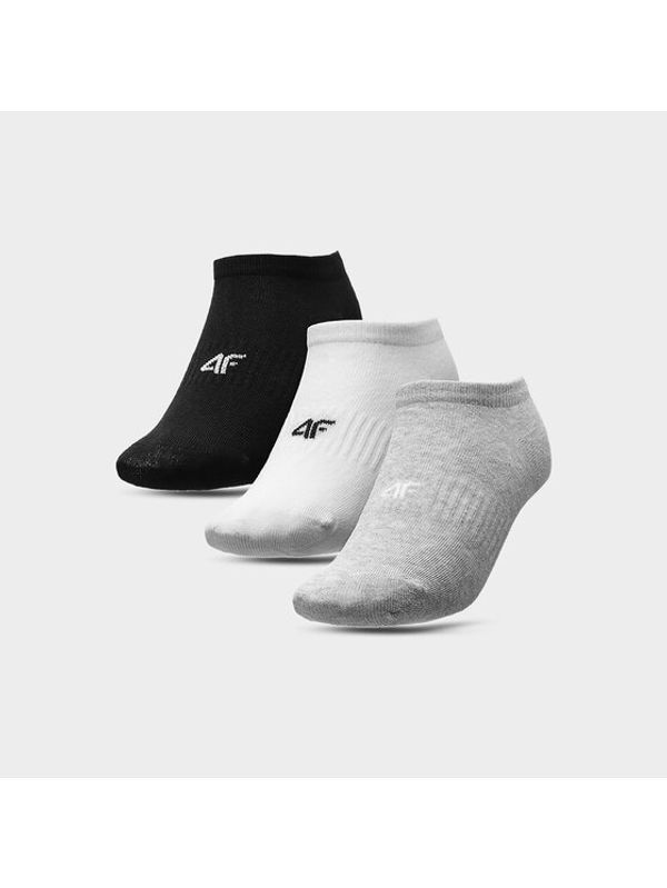 4F 4F Комплект 3 чифта къси чорапи детски 4FJSS23USOCM103 Цветен