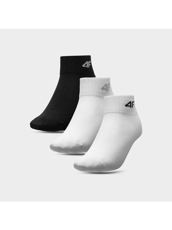 4F 4F Комплект 3 чифта къси чорапи детски 4FJSS23USOCM104 Цветен