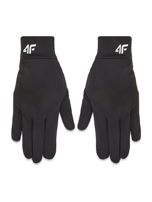 4F 4F Мъжки ръкавици FAW22-AGLOU013 Черен