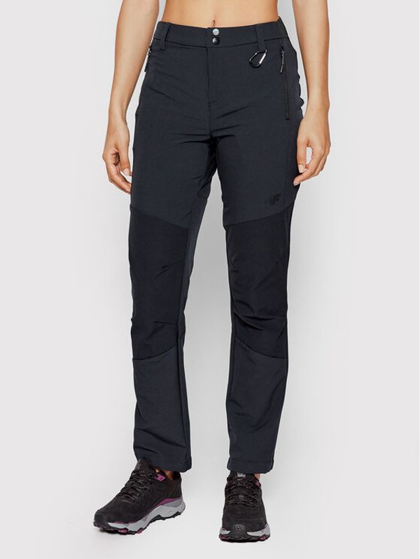 4F 4F Outdoor панталони H4L22-PDTR063 Черен Regular Fit